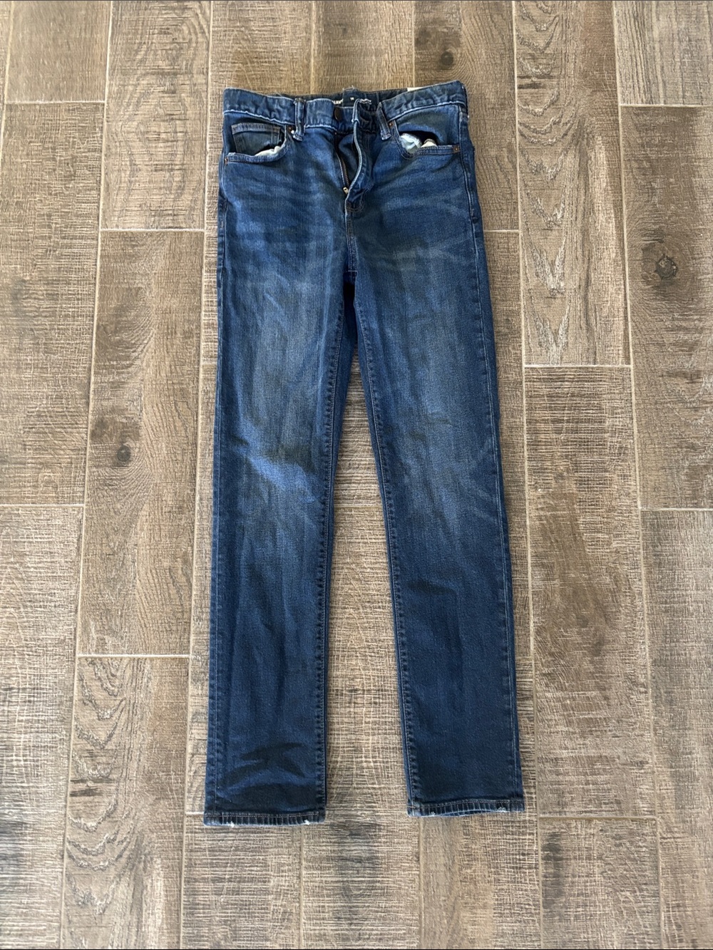 Classic Boys Old Navy Dark Blue Straight Jeans